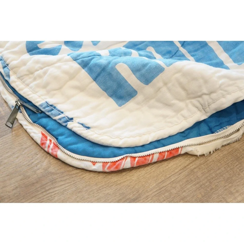 GC‎ Vintage 1970s 80s NFL Football Team Logos Names Sleeping Bag Eagles Rams